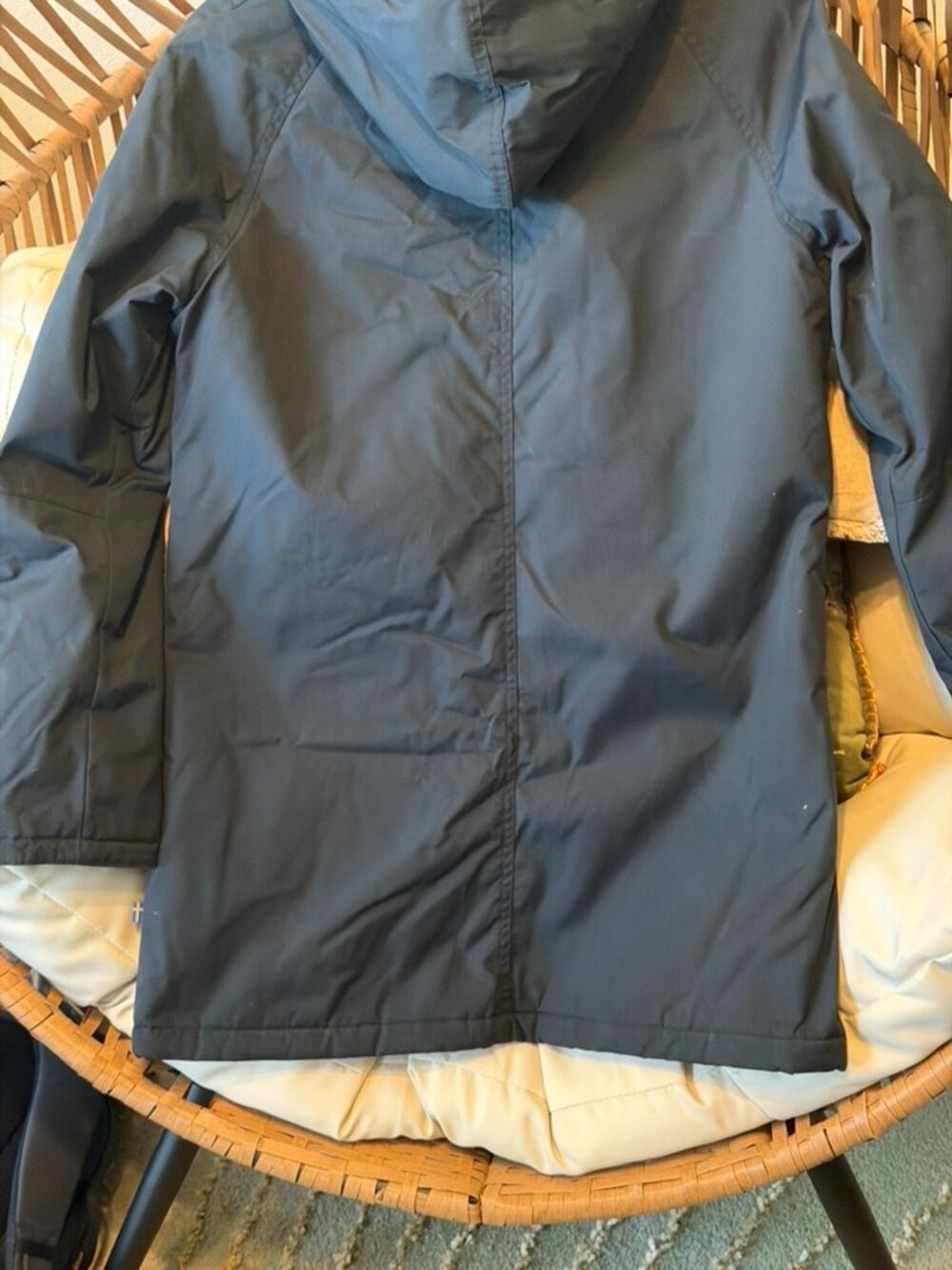 Fjällräven Women's Greenland Winter Parka - Navy Blue - Hooded Coat - Small - Picture 4 of 11